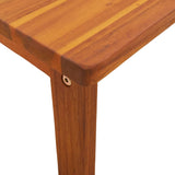 Step Stool 38X26X22 Cm Solid Wood Acacia