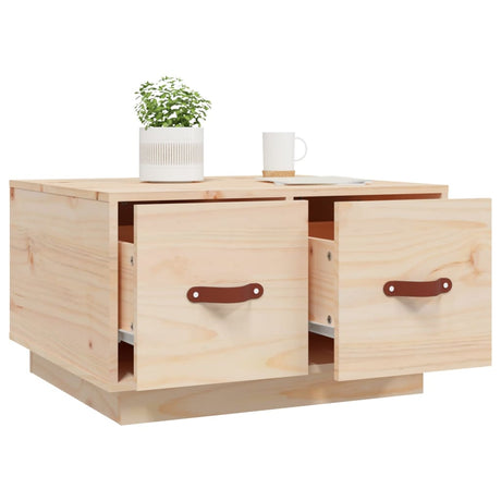 Coffee Table 60X53X35 Cm Solid Wood Pine