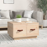Coffee Table 60X53X35 Cm Solid Wood Pine