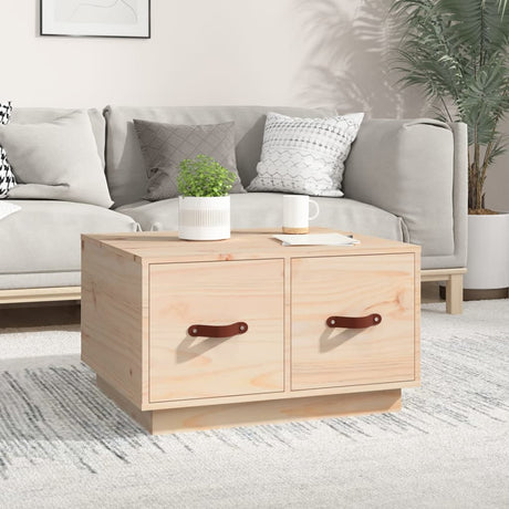 Coffee Table 60X53X35 Cm Solid Wood Pine