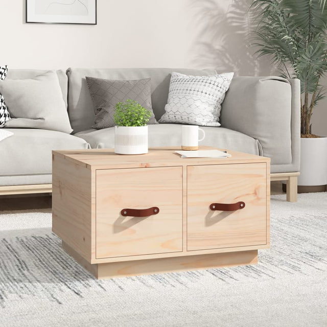 Coffee Table 60X53X35 Cm Solid Wood Pine