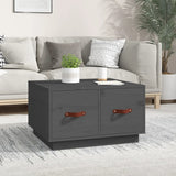 Coffee Table 60X53X35 Cm Solid Wood Pine
