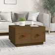 Coffee Table 60X53X35 Cm Solid Wood Pine