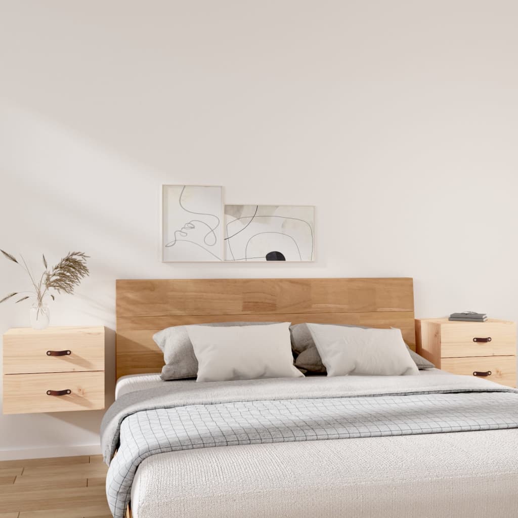 Wall-Mounted Bedside Cabinet 50X36X40 Cm