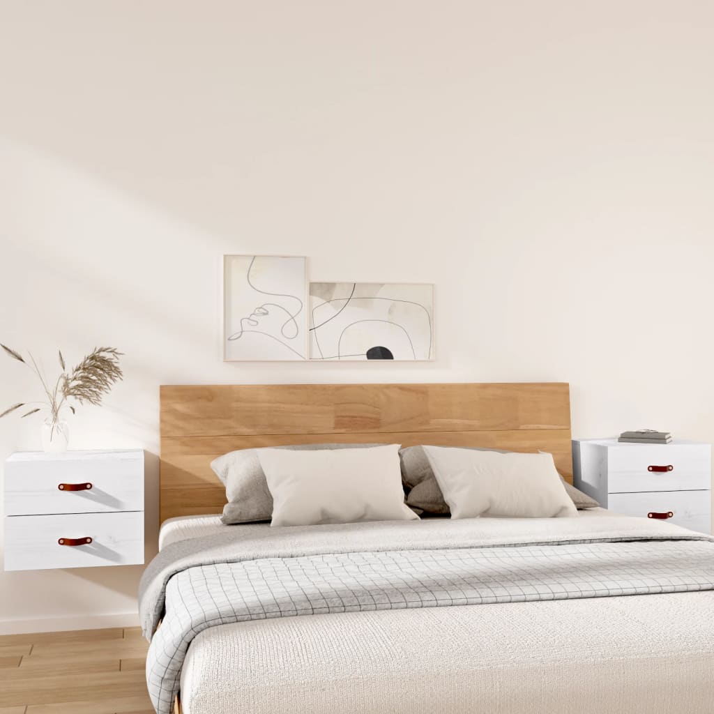 Wall-Mounted Bedside Cabinet 50X36X40 Cm
