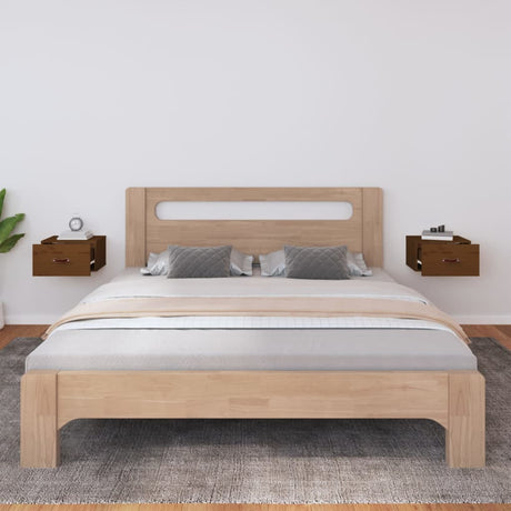 Wall-Mounted Bedside Cabinets 2 Pcs 40X29.5X22 Cm