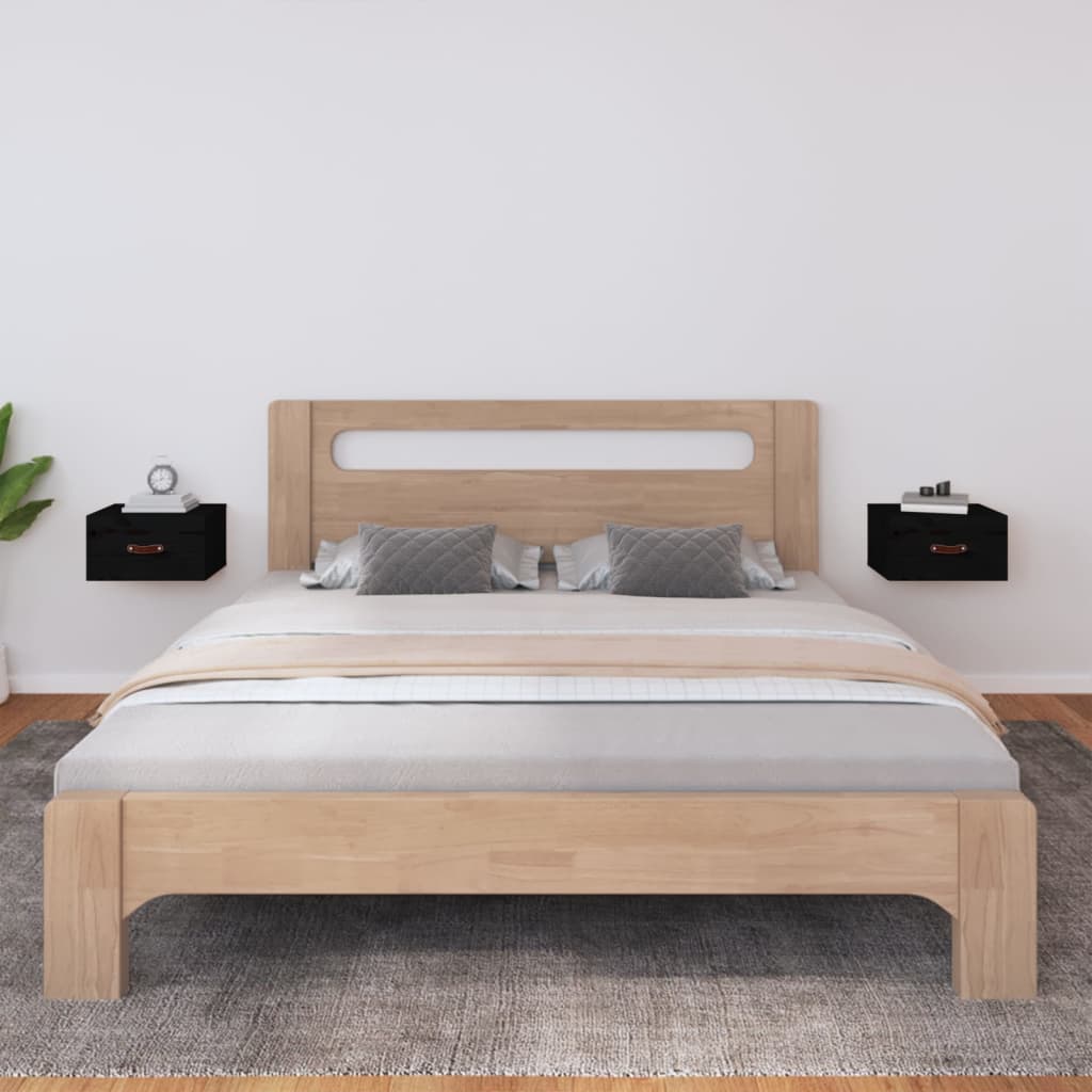 Wall-Mounted Bedside Cabinets 2 Pcs 40X29.5X22 Cm