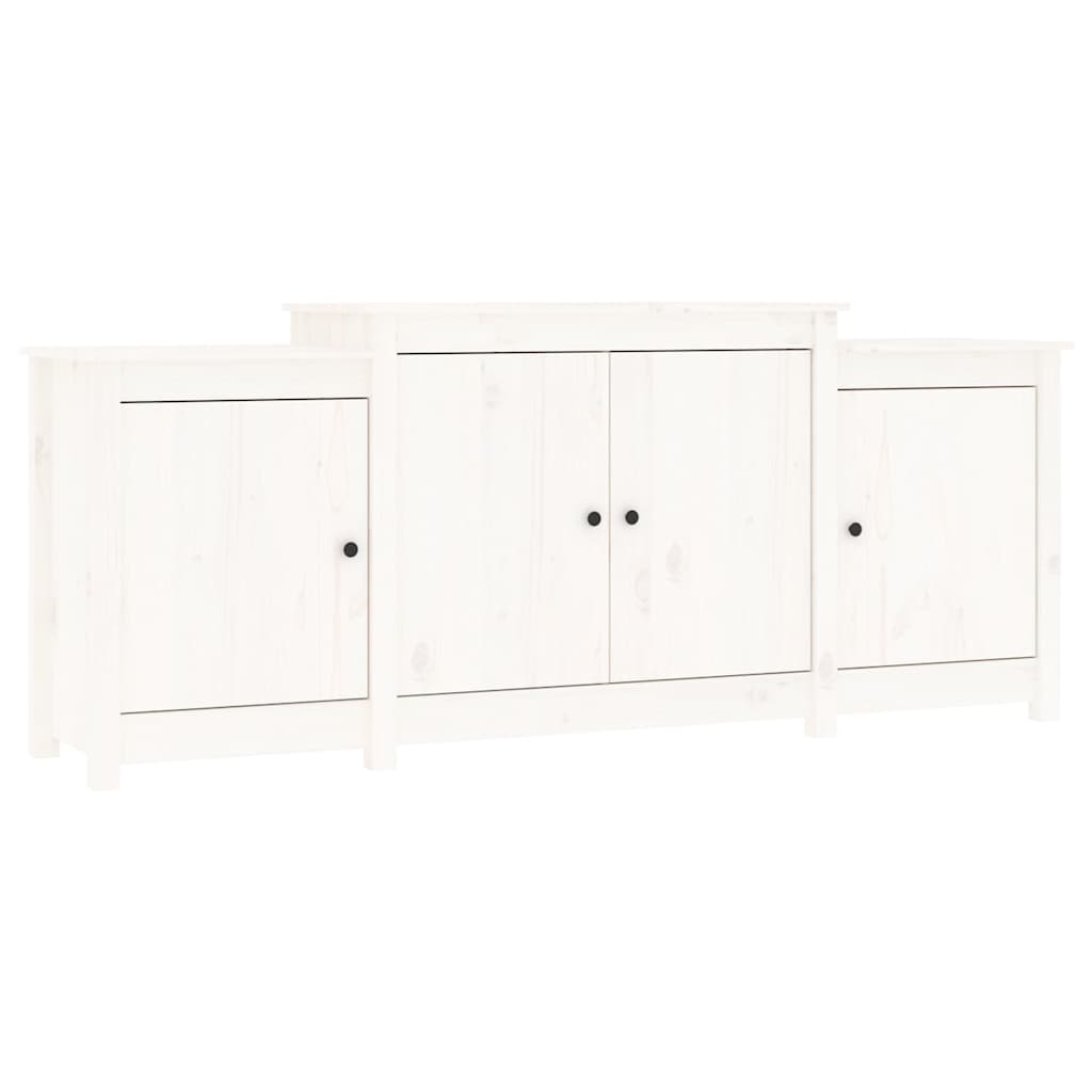 Sideboard 164X37X68 Cm Solid Wood Pine