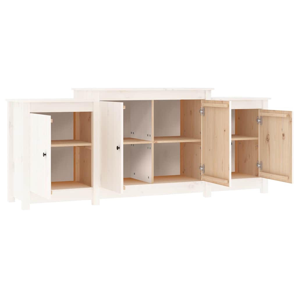 Sideboard 164X37X68 Cm Solid Wood Pine