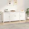 Sideboard 164X37X68 Cm Solid Wood Pine