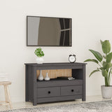 Tv Cabinet 79X35X52 Cm Solid Wood Pine