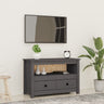 Tv Cabinet 79X35X52 Cm Solid Wood Pine