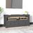 Tv Cabinet 114X35X52 Cm Solid Wood Pine