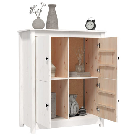 Sideboard 83X41.5X100 Cm Solid Wood Pine