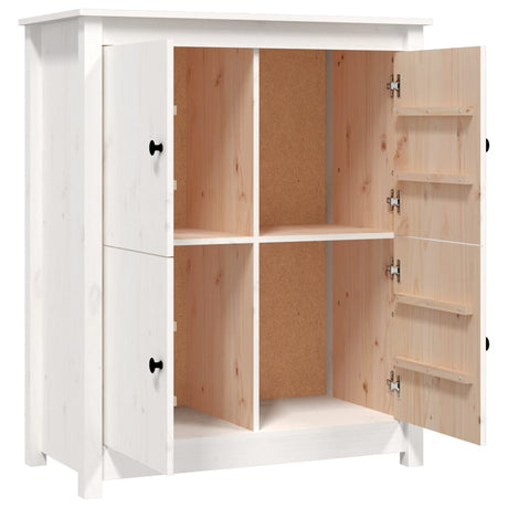 Sideboard 83X41.5X100 Cm Solid Wood Pine