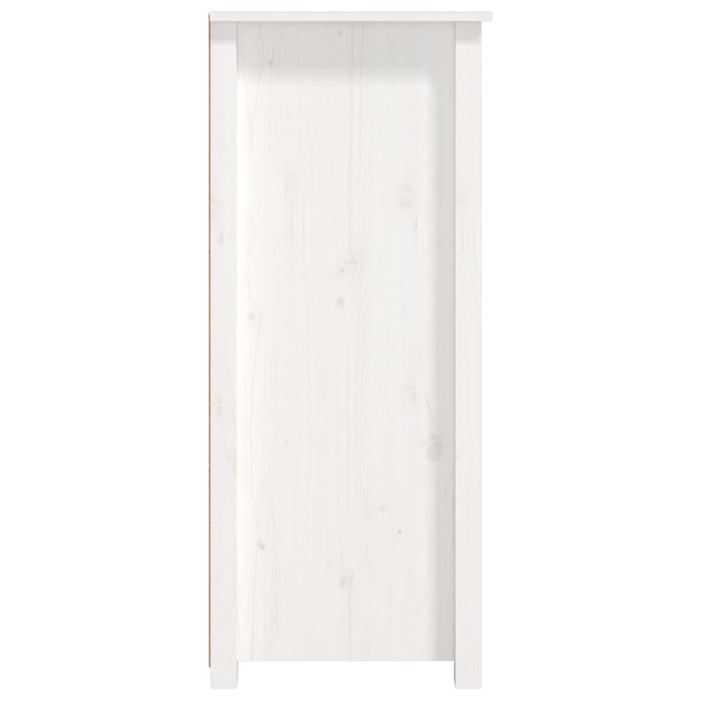 Sideboard 83X41.5X100 Cm Solid Wood Pine