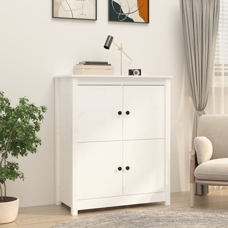 Sideboard 83X41.5X100 Cm Solid Wood Pine