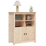 Sideboard 83X41.5X100 Cm Solid Wood Pine