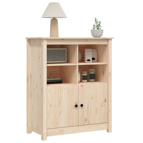 Sideboard 83X41.5X100 Cm Solid Wood Pine