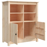 Sideboard 83X41.5X100 Cm Solid Wood Pine