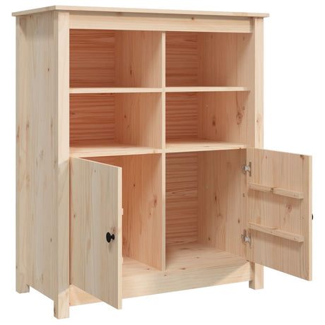 Sideboard 83X41.5X100 Cm Solid Wood Pine