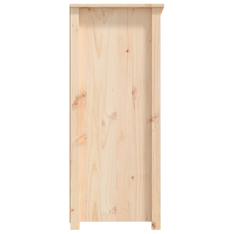 Sideboard 83X41.5X100 Cm Solid Wood Pine