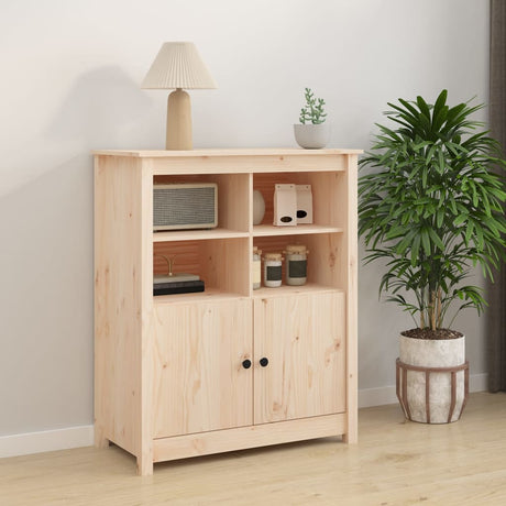 Sideboard 83X41.5X100 Cm Solid Wood Pine