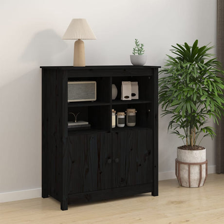 Sideboard 83X41.5X100 Cm Solid Wood Pine