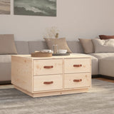 Coffee Table 80X80X45 Cm Solid Wood Pine