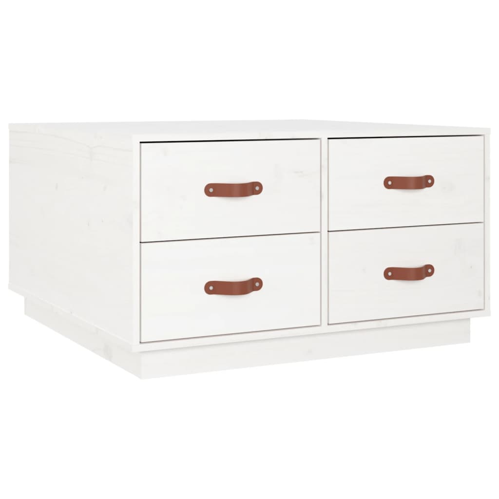 Coffee Table 80X80X45 Cm Solid Wood Pine