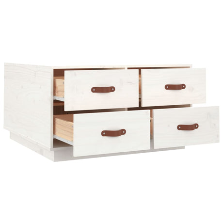 Coffee Table 80X80X45 Cm Solid Wood Pine