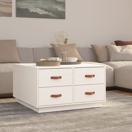 Coffee Table 80X80X45 Cm Solid Wood Pine