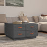 Coffee Table 80X80X45 Cm Solid Wood Pine
