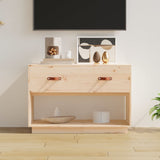 Tv Cabinet 90X40X60 Cm Solid Wood Pine