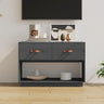 Tv Cabinet 90X40X60 Cm Solid Wood Pine