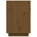 Tv Cabinet 90X40X60 Cm Solid Wood Pine