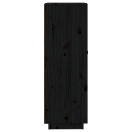 Wine Cabinet 45X34X100 Cm Solid Wood Pine