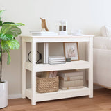 Console Table 80X40X74 Cm Solid Wood Pine