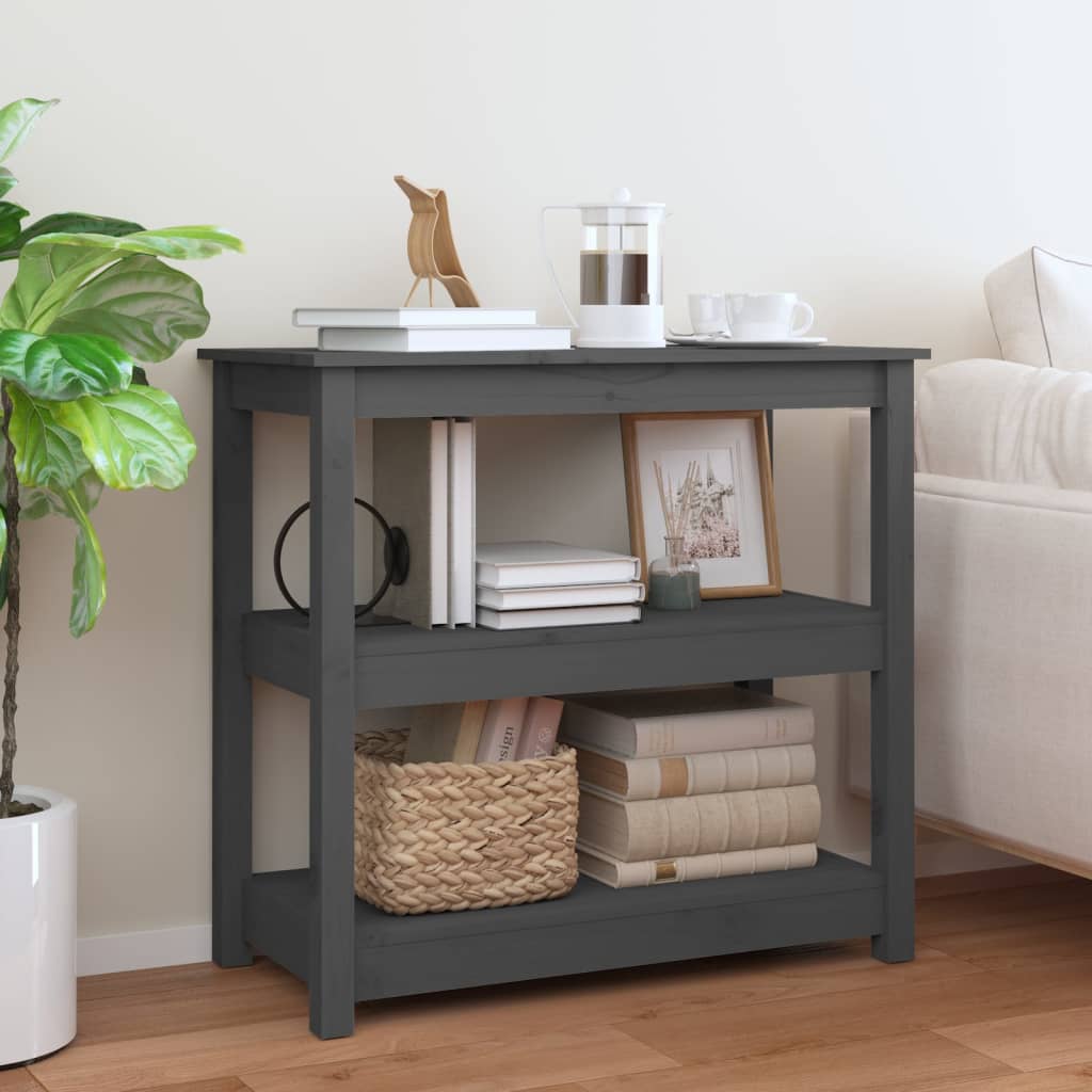 Console Table 80X40X74 Cm Solid Wood Pine