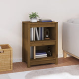 Book Cabinet 80X35X Solid Wood Pine