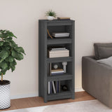 Book Cabinet 80X35X Solid Wood Pine