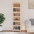 Book Cabinet 80X35X Solid Wood Pine