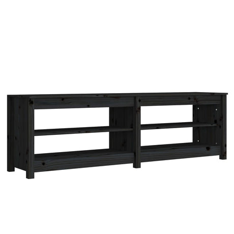 Shoe Bench 160X36.5X50 Cm Solid Wood Pine