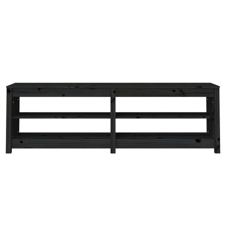 Shoe Bench 160X36.5X50 Cm Solid Wood Pine