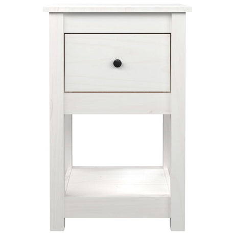 Bedside Cabinets 2 Pcs 40X35X61.5 Cm Solid Wood Pine