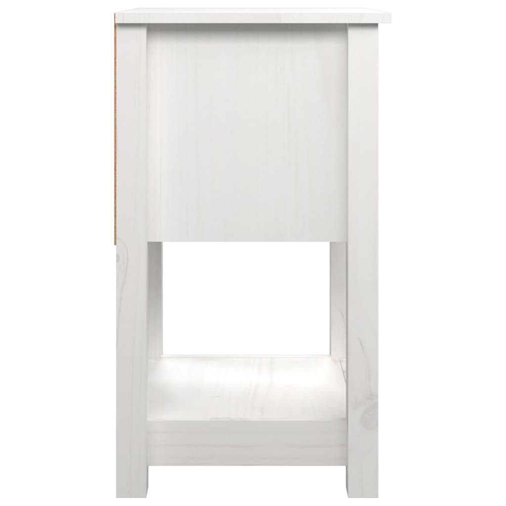Bedside Cabinets 2 Pcs 40X35X61.5 Cm Solid Wood Pine