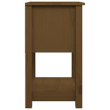 Bedside Cabinet 40X35X61.5 Cm Solid Wood Pine