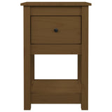 Bedside Cabinets 2 Pcs 40X35X61.5Cm Solid Wood Pine