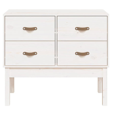 Console Cabinet 90X40X78 Cm Solid Wood Pine