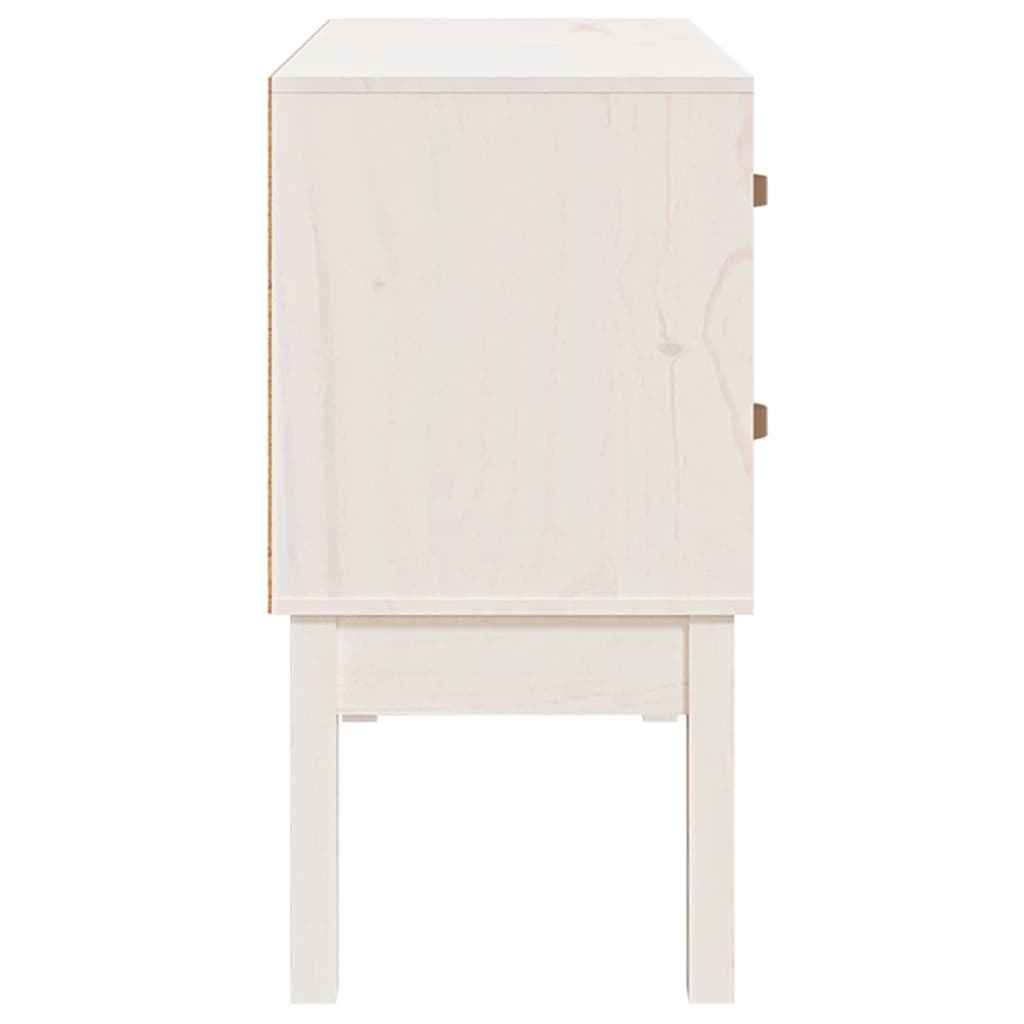 Console Cabinet 90X40X78 Cm Solid Wood Pine